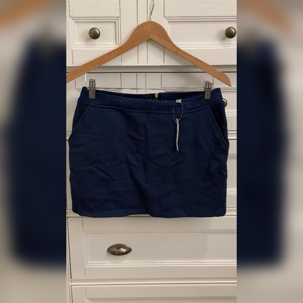 ASOS Navy Blue Mini Skirt